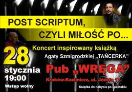 Koncert : "POST SCRIPTUM, CZYLI MIŁOŚĆ PO..." 